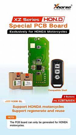 100050 ΠΛΑΚΕΤΑ ΤΗΛ/ΡΙΟΥ XΗORSE VVDI TYPE XZBTM1EN